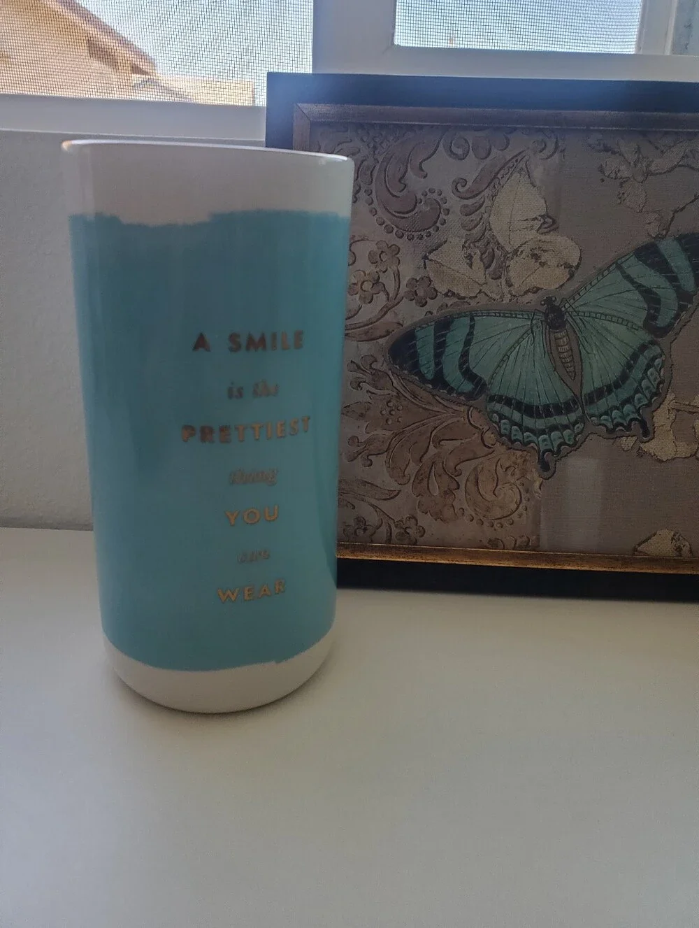 Kate Spade X Lenox Aqua Vase